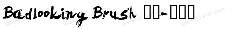 Badlooking Brush 常规字体转换